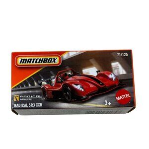 Matchbox Radical SR3 XXR Red Diecast Car New In Box